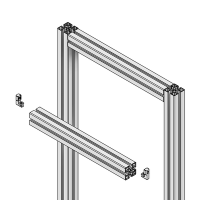 41-005-3 MODULAR SOLUTIONS SPEEDLOCK INSERTABLE HIDDEN INNER CONNCETOR HIDDEN PROFILE FASTNER